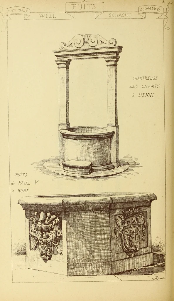 An illustration from Materials and documents of architecture and sculpture : classified alphabetically, 1915, leaf 399