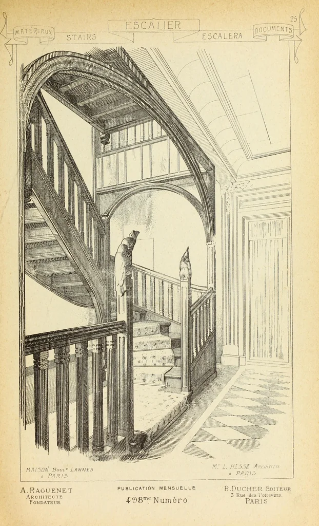 An illustration from Materials and documents of architecture and sculpture : classified alphabetically, 1915, leaf 40