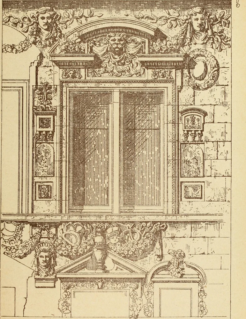 An illustration from Materials and documents of architecture and sculpture : classified alphabetically, 1915, leaf 408