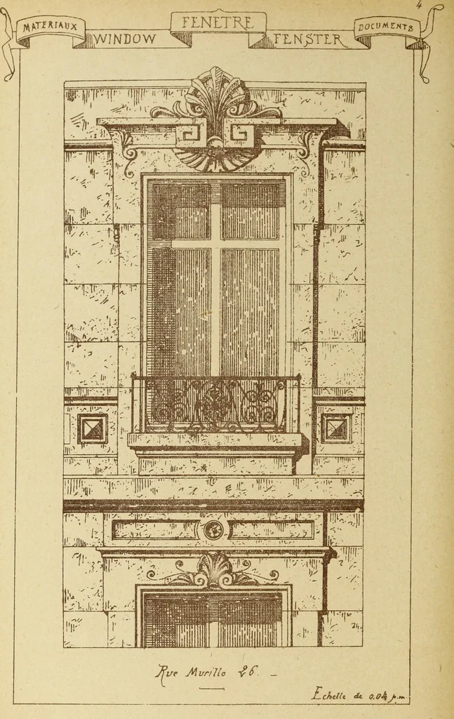 An illustration from Materials and documents of architecture and sculpture : classified alphabetically, 1915, leaf 411