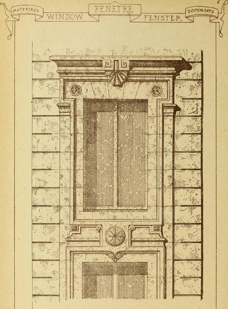 An illustration from Materials and documents of architecture and sculpture : classified alphabetically, 1915, leaf 413