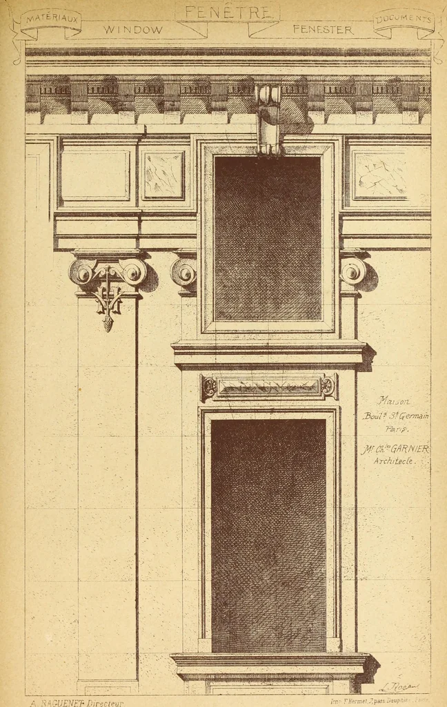 An illustration from Materials and documents of architecture and sculpture : classified alphabetically, 1915, leaf 416