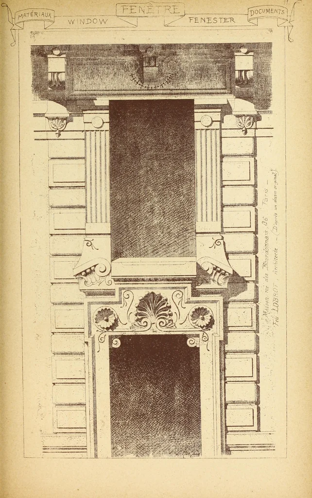 An illustration from Materials and documents of architecture and sculpture : classified alphabetically, 1915, leaf 418