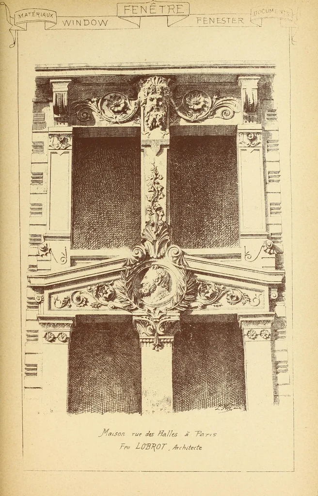 An illustration from Materials and documents of architecture and sculpture : classified alphabetically, 1915, leaf 420