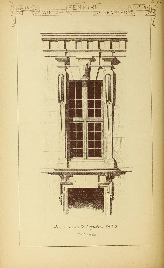 An illustration from Materials and documents of architecture and sculpture : classified alphabetically, 1915, leaf 421