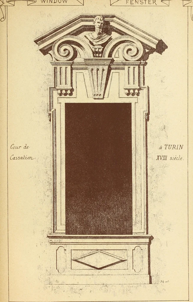 An illustration from Materials and documents of architecture and sculpture : classified alphabetically, 1915, leaf 422