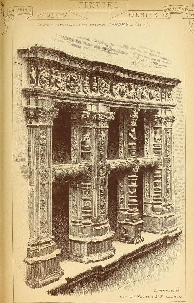 An illustration from Materials and documents of architecture and sculpture : classified alphabetically, 1915, leaf 424