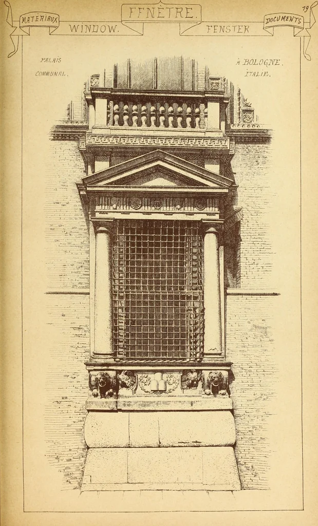 An illustration from Materials and documents of architecture and sculpture : classified alphabetically, 1915, leaf 426