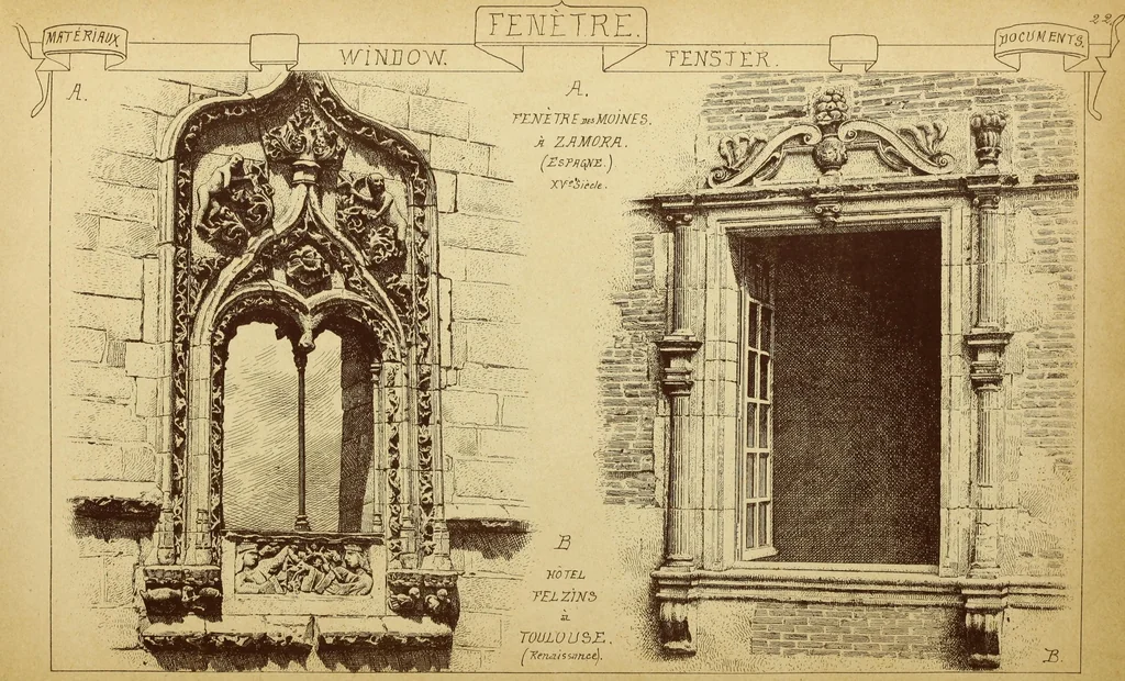 An illustration from Materials and documents of architecture and sculpture : classified alphabetically, 1915, leaf 429
