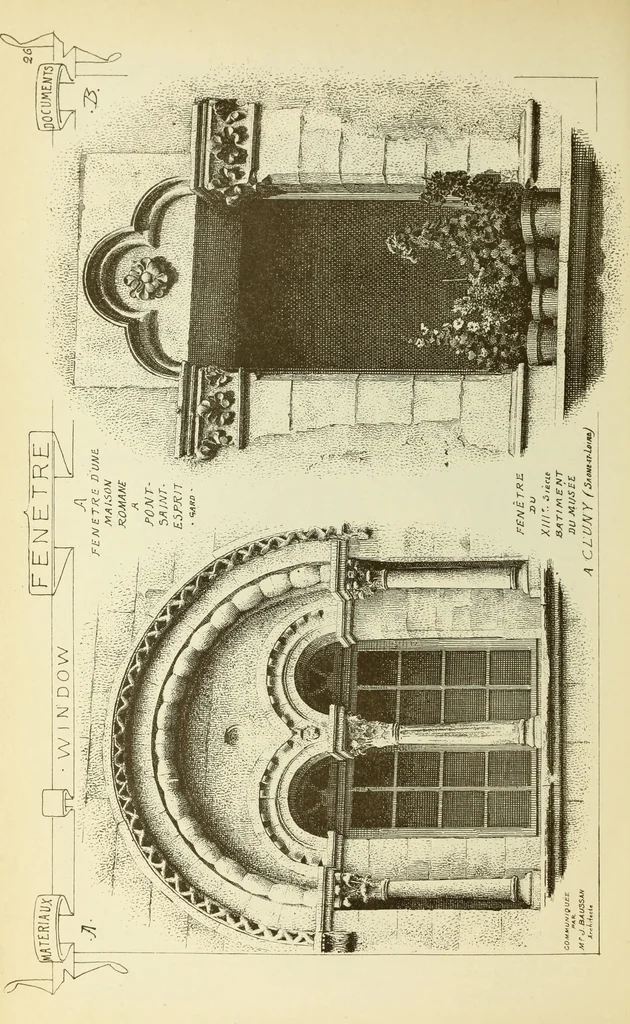 An illustration from Materials and documents of architecture and sculpture : classified alphabetically, 1915, leaf 433