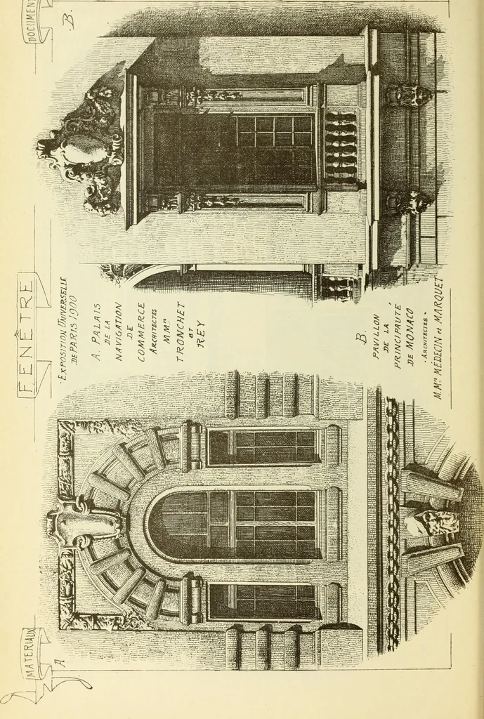 An illustration from Materials and documents of architecture and sculpture : classified alphabetically, 1915, leaf 435