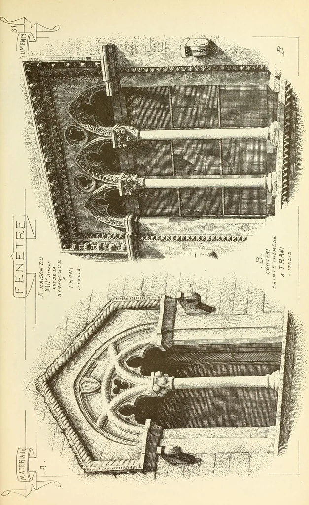 An illustration from Materials and documents of architecture and sculpture : classified alphabetically, 1915, leaf 438