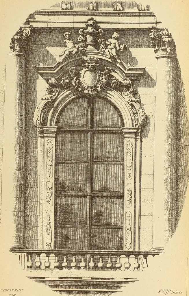 An illustration from Materials and documents of architecture and sculpture : classified alphabetically, 1915, leaf 442