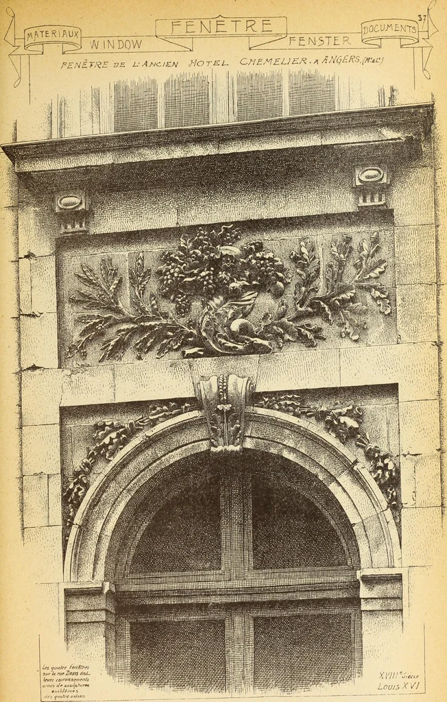 An illustration from Materials and documents of architecture and sculpture : classified alphabetically, 1915, leaf 444