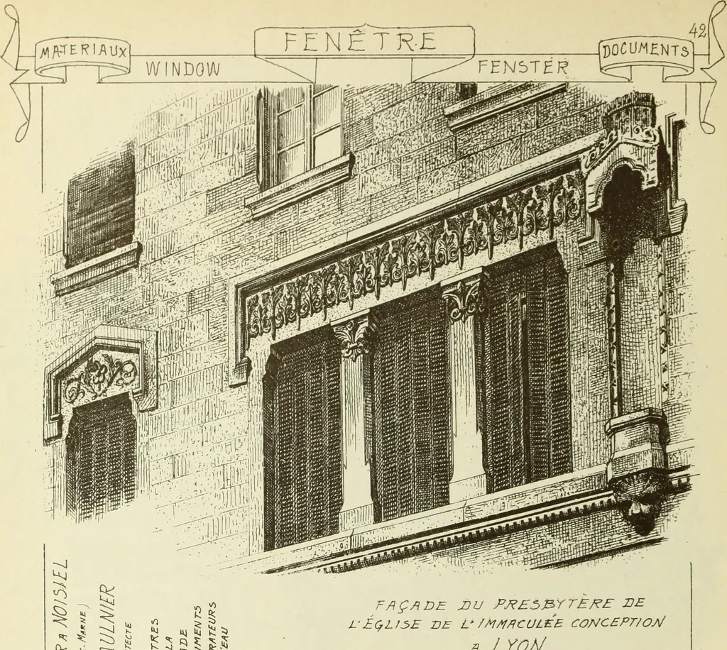 An illustration from Materials and documents of architecture and sculpture : classified alphabetically, 1915, leaf 449