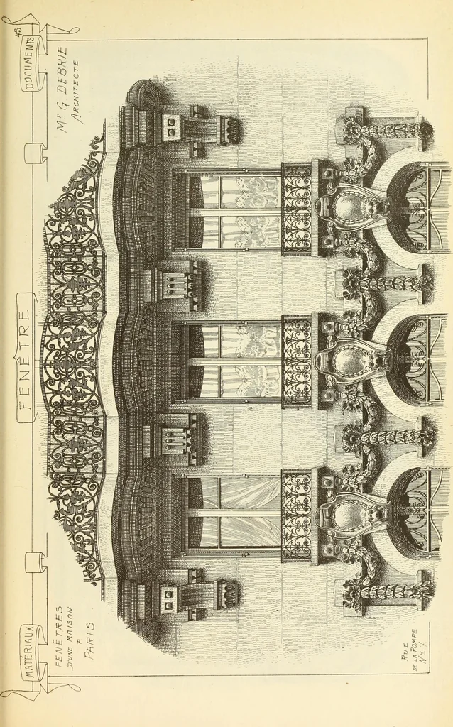 An illustration from Materials and documents of architecture and sculpture : classified alphabetically, 1915, leaf 452