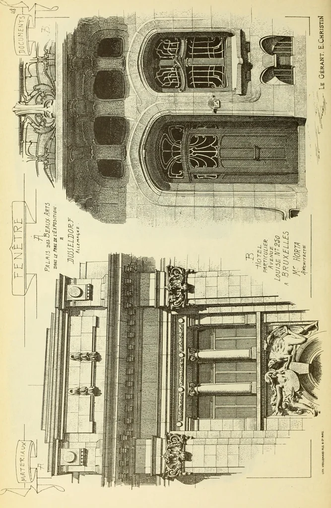 An illustration from Materials and documents of architecture and sculpture : classified alphabetically, 1915, leaf 455
