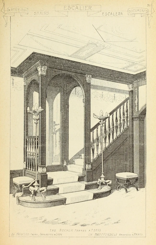 An illustration from Materials and documents of architecture and sculpture : classified alphabetically, 1915, leaf 46