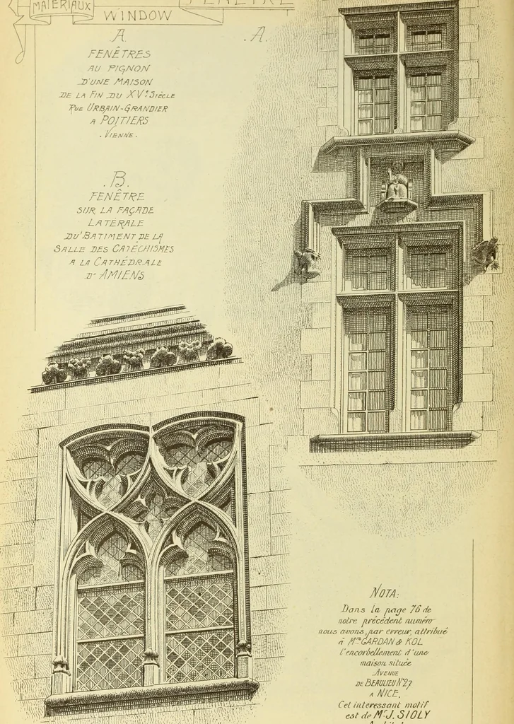An illustration from Materials and documents of architecture and sculpture : classified alphabetically, 1915, leaf 461