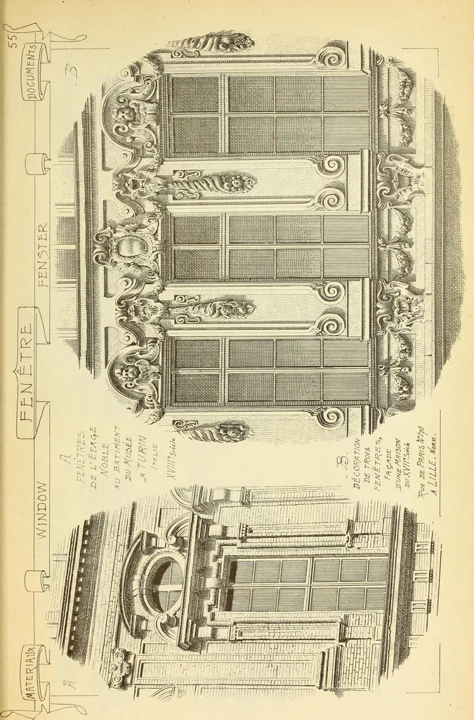 An illustration from Materials and documents of architecture and sculpture : classified alphabetically, 1915, leaf 462