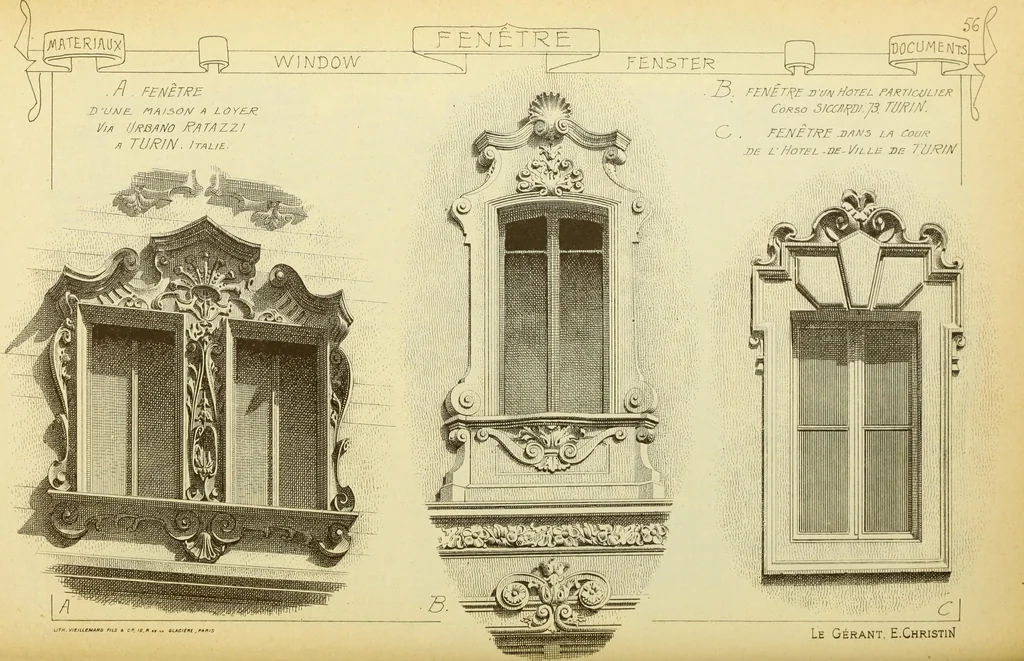 An illustration from Materials and documents of architecture and sculpture : classified alphabetically, 1915, leaf 463