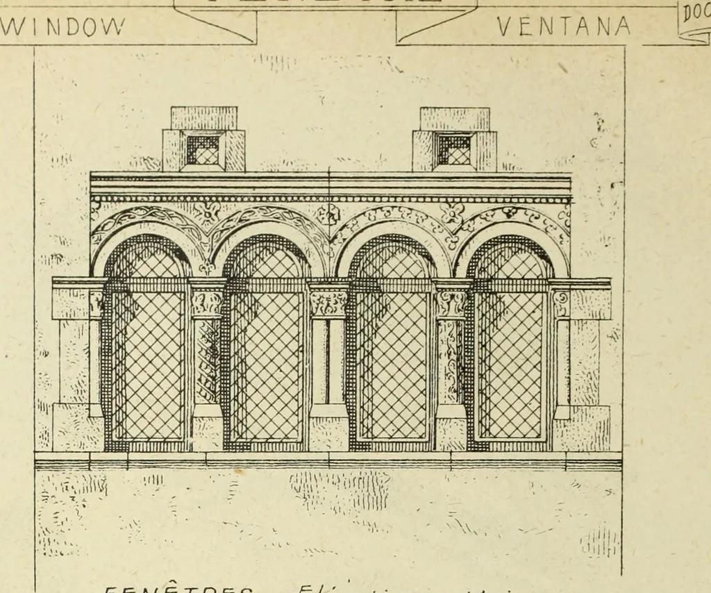 An illustration from Materials and documents of architecture and sculpture : classified alphabetically, 1915, leaf 465