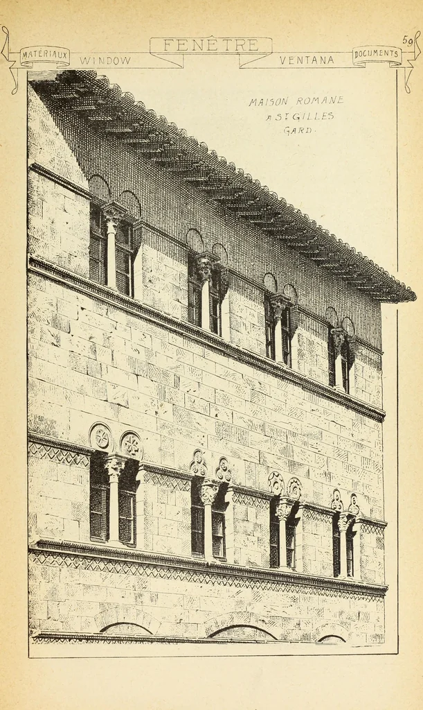 An illustration from Materials and documents of architecture and sculpture : classified alphabetically, 1915, leaf 466