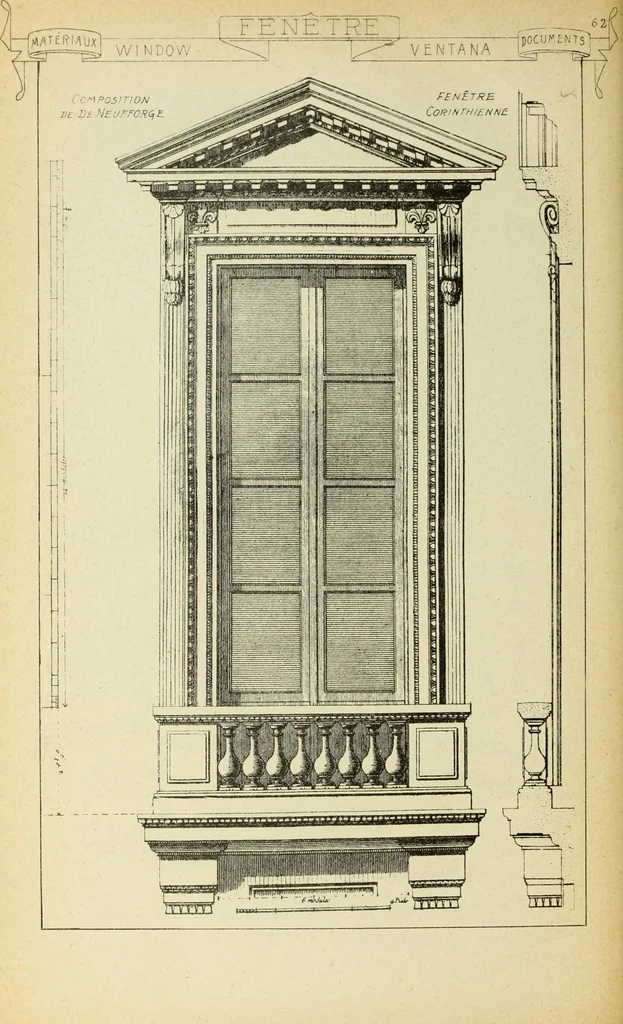 An illustration from Materials and documents of architecture and sculpture : classified alphabetically, 1915, leaf 469