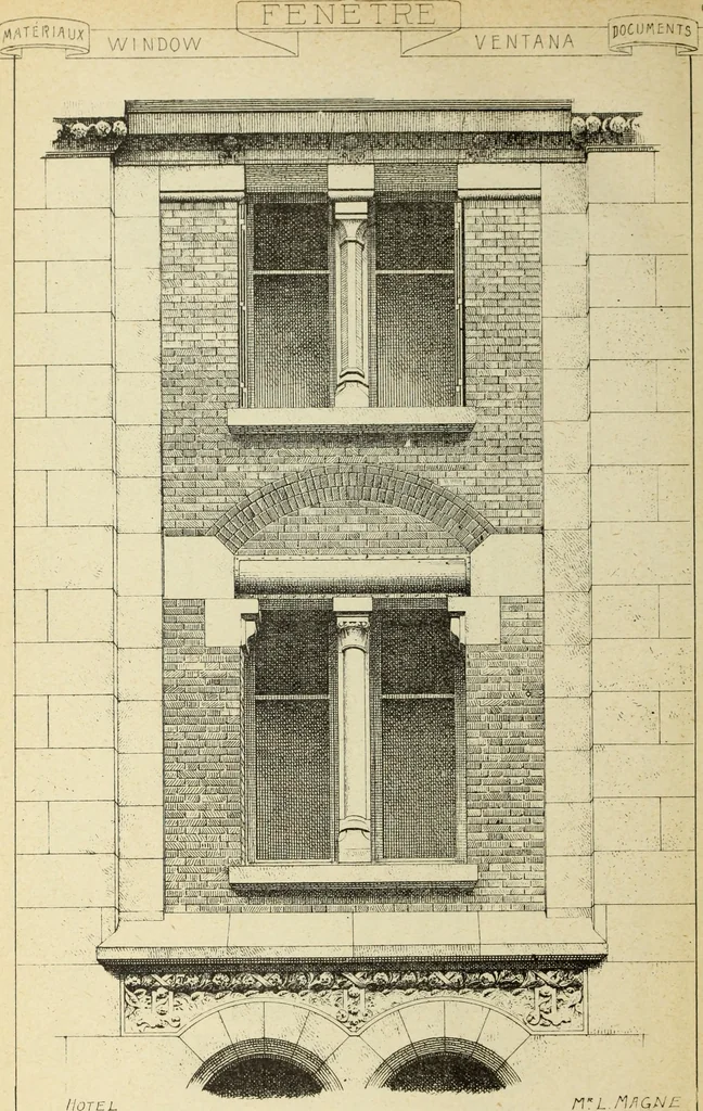 An illustration from Materials and documents of architecture and sculpture : classified alphabetically, 1915, leaf 471