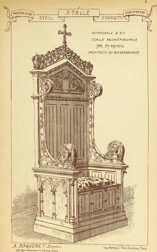 An illustration from Materials and documents of architecture and sculpture : classified alphabetically, 1915, leaf 48