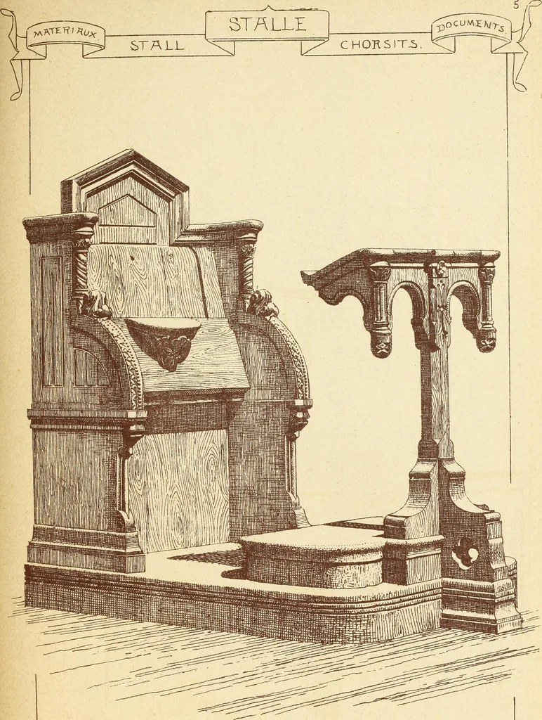 An illustration from Materials and documents of architecture and sculpture : classified alphabetically, 1915, leaf 52