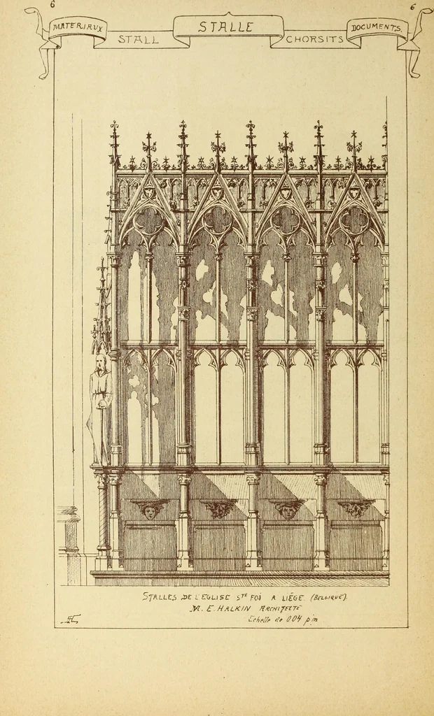 An illustration from Materials and documents of architecture and sculpture : classified alphabetically, 1915, leaf 53