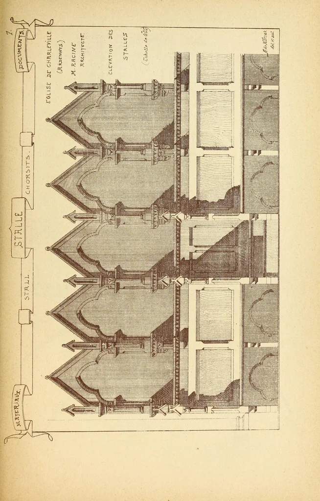 An illustration from Materials and documents of architecture and sculpture : classified alphabetically, 1915, leaf 54
