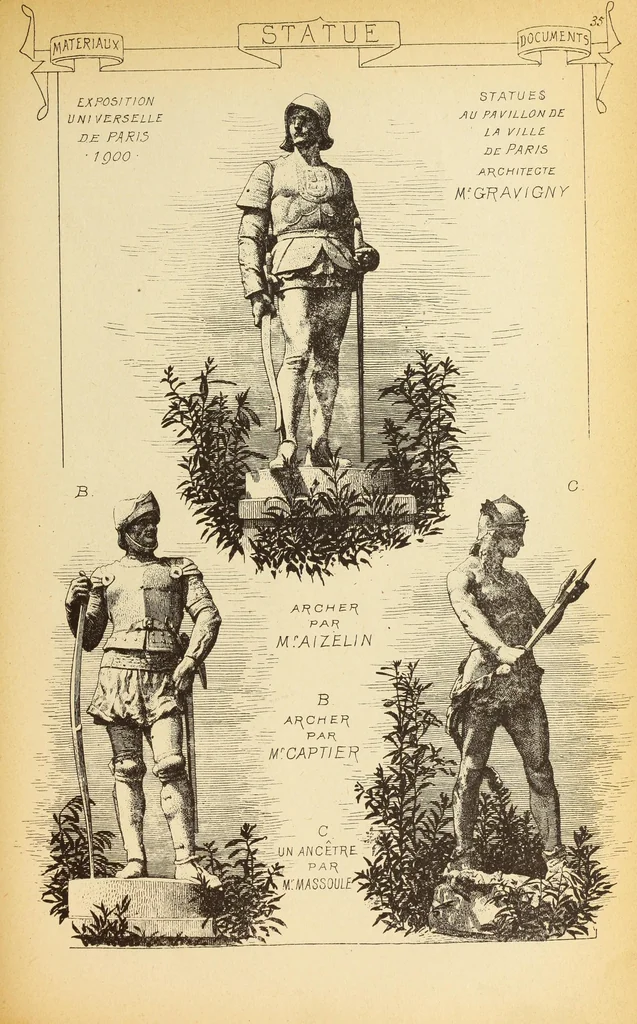 An illustration from Materials and documents of architecture and sculpture : classified alphabetically, 1915, leaf 90