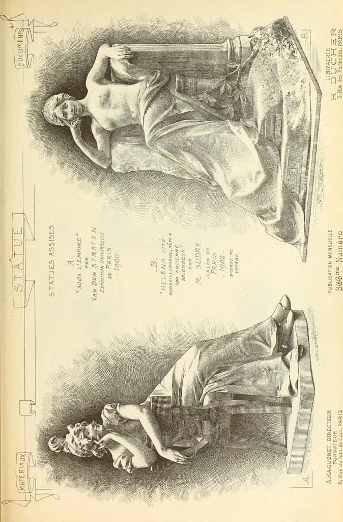 An illustration from Materials and documents of architecture and sculpture : classified alphabetically, 1915, leaf 96