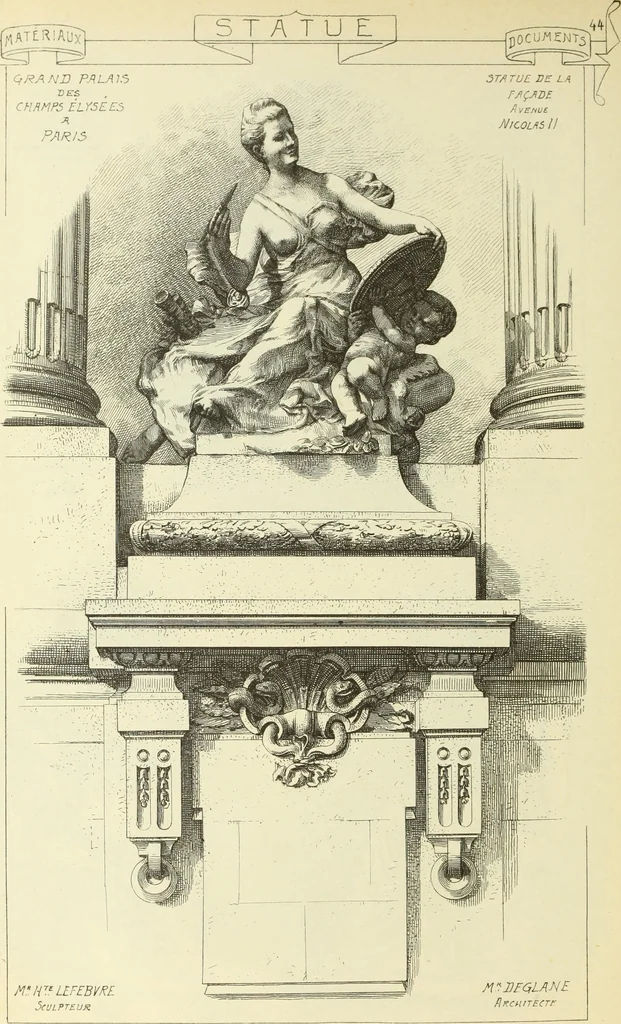 An illustration from Materials and documents of architecture and sculpture : classified alphabetically, 1915, leaf 99