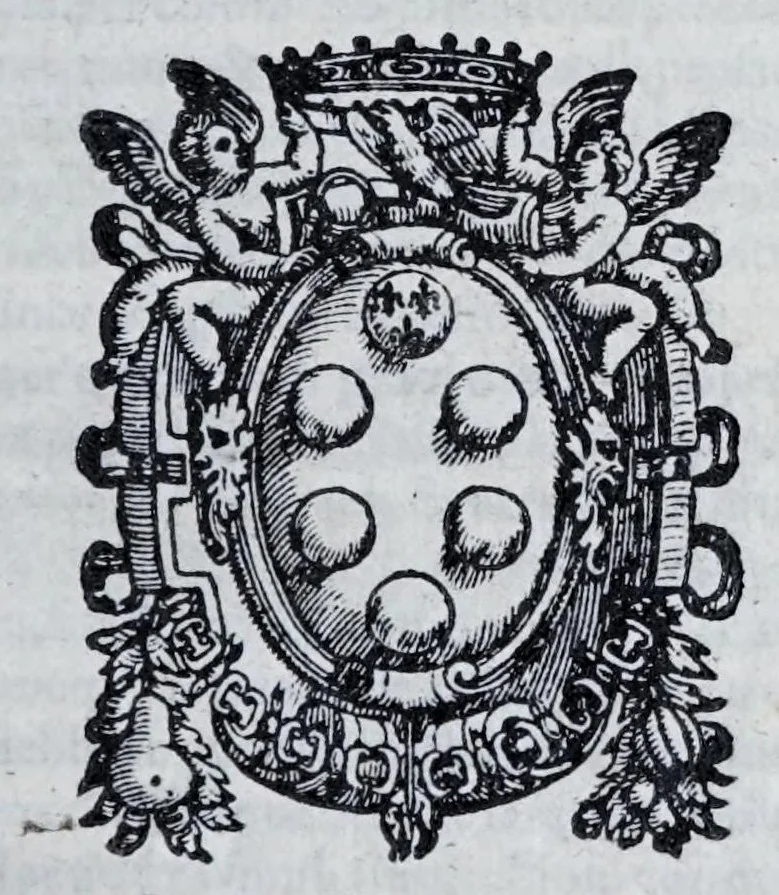 An illustration from Materials relating to the goldsmiths of Tuscany, 1562, leaf 1