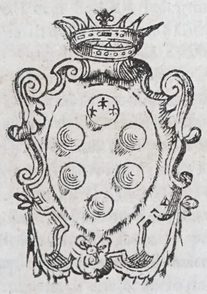 An illustration from Materials relating to the goldsmiths of Tuscany, 1562, leaf 57