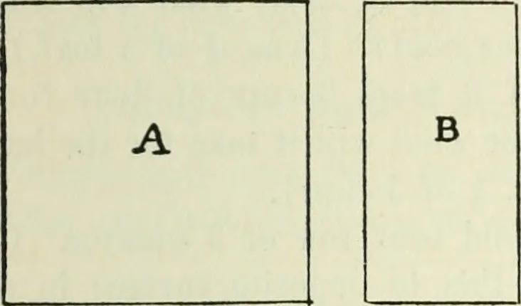 An illustration from Mathematical construction, informal number work for busy hands; grades one and two, 1911, leaf 46