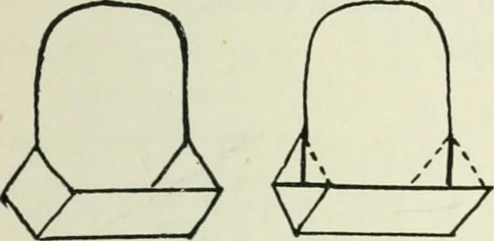 An illustration from Mathematical construction, informal number work for busy hands; grades one and two, 1911, leaf 54