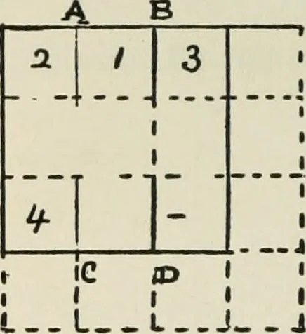 An illustration from Mathematical construction, informal number work for busy hands; grades one and two, 1911, leaf 55