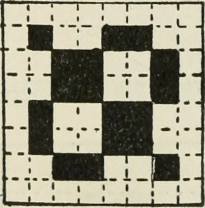 An illustration from Mathematical construction, informal number work for busy hands; grades one and two, 1911, leaf 63