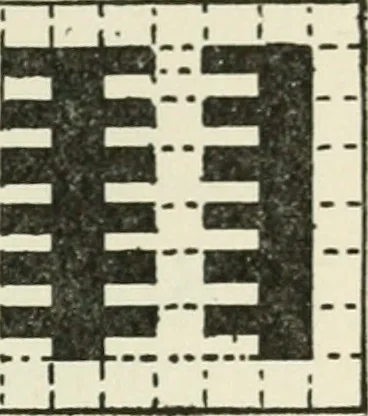 An illustration from Mathematical construction, informal number work for busy hands; grades one and two, 1911, leaf 66