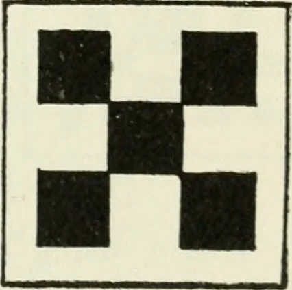 An illustration from Mathematical construction, informal number work for busy hands; grades one and two, 1911, leaf 68