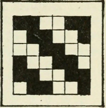 An illustration from Mathematical construction, informal number work for busy hands; grades one and two, 1911, leaf 70