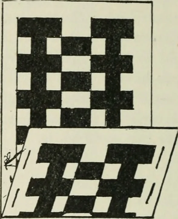 An illustration from Mathematical construction, informal number work for busy hands; grades one and two, 1911, leaf 83