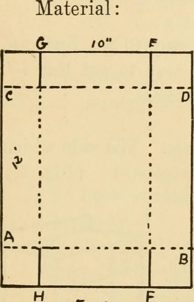 An illustration from Mathematical construction, informal number work for busy hands; grades one and two, 1911, leaf 130