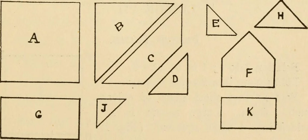 An illustration from Mathematical construction, informal number work for busy hands; grades one and two, 1911, leaf 38