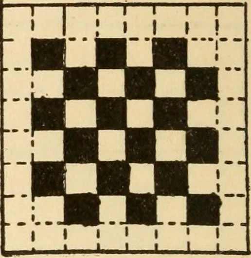 An illustration from Mathematical construction, informal number work for busy hands; grades one and two, 1911, leaf 63