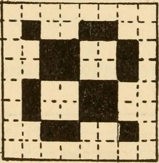 An illustration from Mathematical construction, informal number work for busy hands; grades one and two, 1911, leaf 63